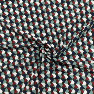 Geometrik Desenli Bürümcük Şile Bezi