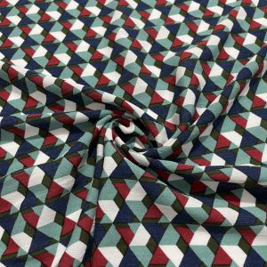 Geometrik Desenli Bürümcük Şile Bezi