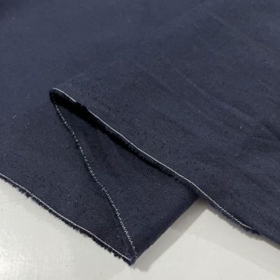 Natural Keten Kumaş Lacivert ERL