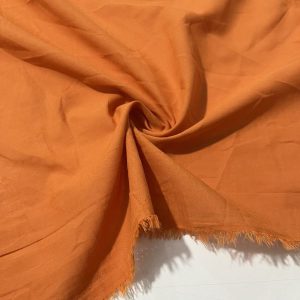 Orange Pamuk Vual Kumaş