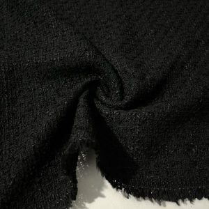 Zara Cotton Chanel Kumaş Siyah