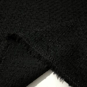 Zara Cotton Chanel Kumaş Siyah