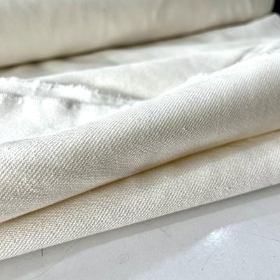 Kırık Beyaz Denim Kot Kumaş