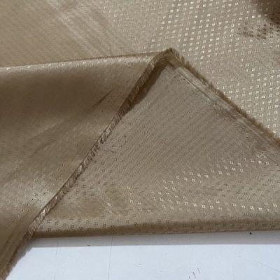 Avrupa İpek Astar Kumaş Koyu Bej
