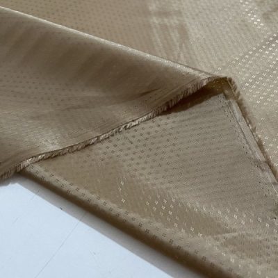 Avrupa İpek Astar Kumaş Koyu Bej