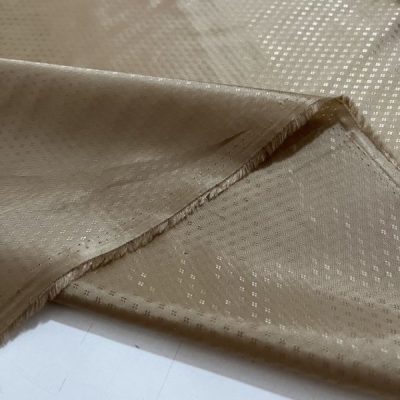 Avrupa İpek Astar Kumaş Koyu Bej