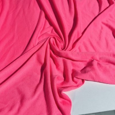 Neon Pembe Süprem Penye Kumaş