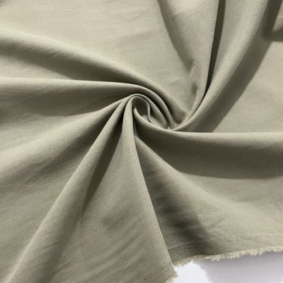 Tok Taşlanmış Koton Kumaş Soft Yeşil