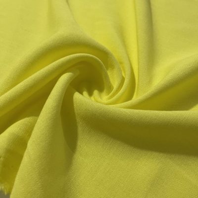 Dökümlü Naturel Keten Limon Sarısı