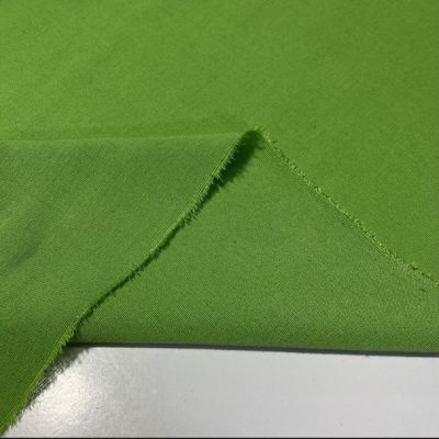 Dökümlü Naturel Keten Kumaş Yeşil