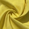 Keten Dokulu Cupro Kumaş Sarı
