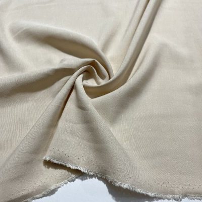Açık Bej Taşlanmış Natural Keten