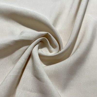 Açık Bej Taşlanmış Natural Keten