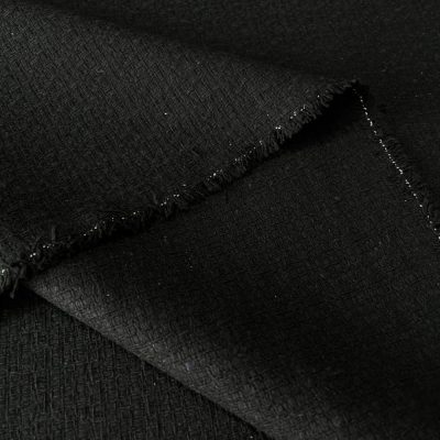 Klasik Cotton Şanel Kumaş Siyah