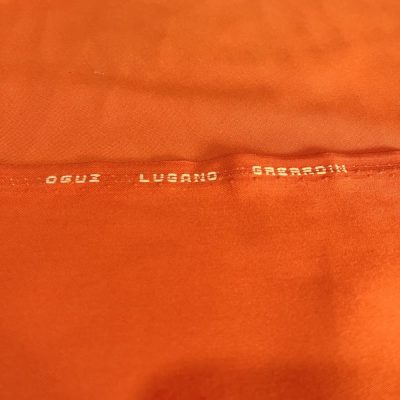 Oğuz Gabardin Kumaş Orange