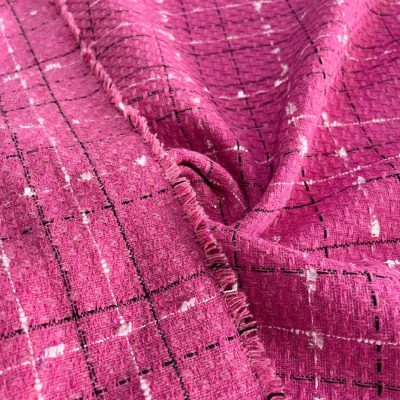 Pembe Beyaz Chanel Kumaş YSM