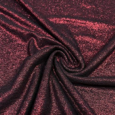 Simli Triko Jarse Kumaş Bordo AYTKS