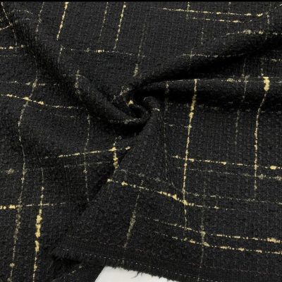Özel Chanel Kumaş Siyah Gold