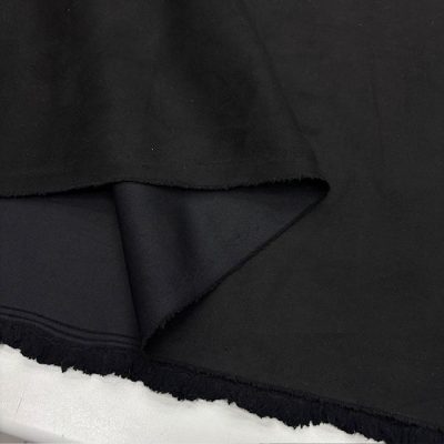 Scuba Süet Dalgıç Kumaş Siyah