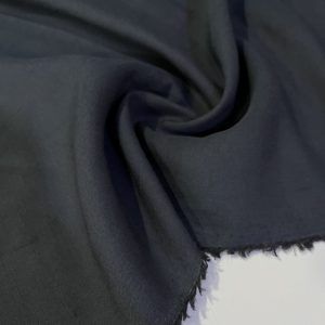 Soft Lacivert Dökümlü Ham Keten