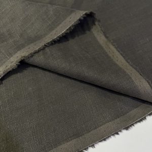 Süper Ham Keten Kumaş Soft Füme