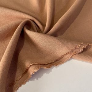 Yıkanmış Ham Keten Kumaş Soğan Kabuğu