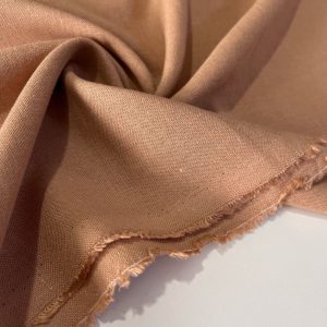 Yıkanmış Ham Keten Kumaş Soğan Kabuğu