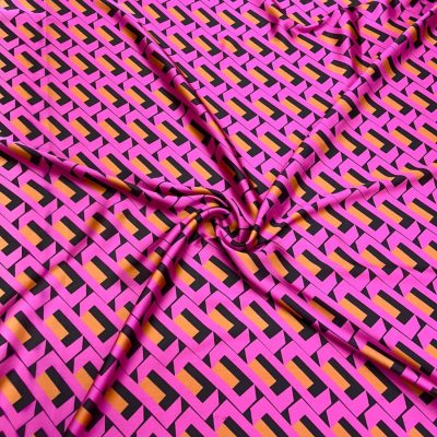 Dior Saten Şifon Kumaş Pembe