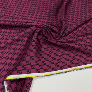 Gucci Krep Saten Kumaş Fuşya AHM