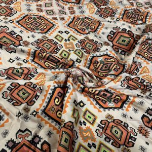 Gucci Krep Saten Kumaş Orange AHM