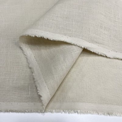 İthal 100% Ham Keten Kumaş Açık Bej MYL