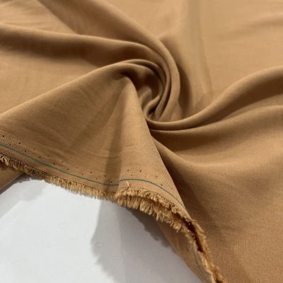 Taşlanmış Koton Kumaş Soft Hardal