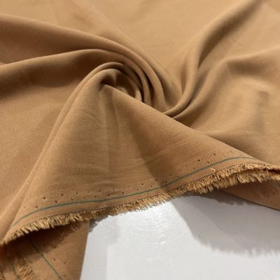 Taşlanmış Koton Kumaş Soft Hardal