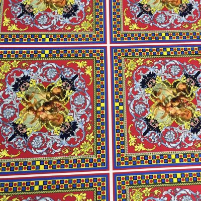 Versace Jorjet Krep Kumaş Gold