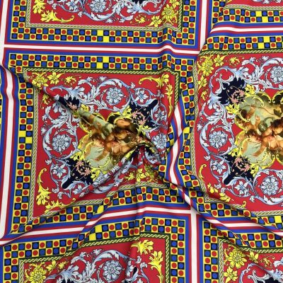 Versace Jorjet Krep Kumaş Gold