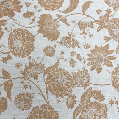 Zimmermann Çiçek Pamuklu Keten Kahve