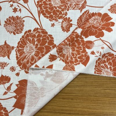 Zimmermann Çiçek Pamuklu Keten Orange