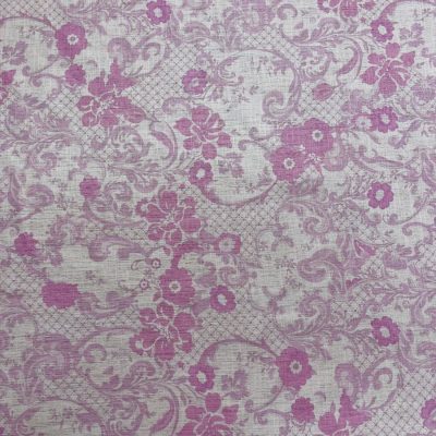 Zimmermann Pamuklu Keten Kumaş Pembe