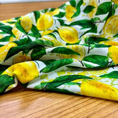 Dolce Gabbana Limon Pamuklu Keten