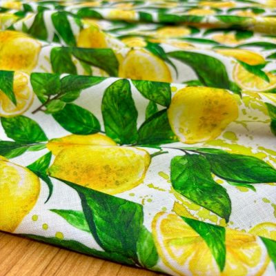Dolce Gabbana Limon Pamuklu Keten