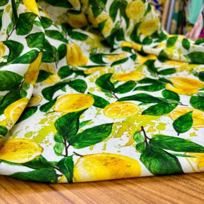 Dolce Gabbana Limon Pamuklu Keten