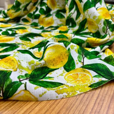 Dolce Gabbana Limon Pamuklu Keten