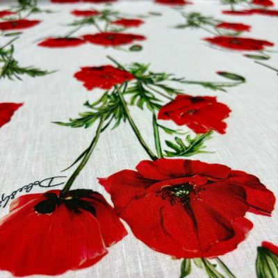 Dolce Gabbana Pamuklu Keten Kumaş