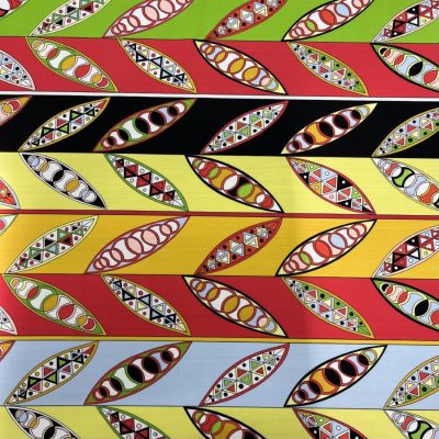 Emilio Pucci Spring Desenli Kumaş Sarı