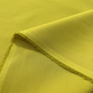 Yeşil Sarı Poplin Kumaş