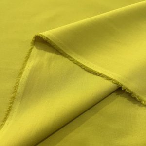 Yeşil Sarı Poplin Kumaş