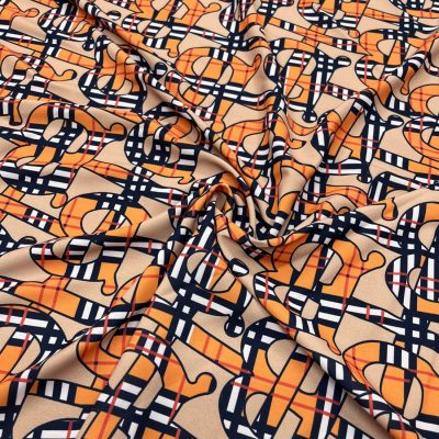 Burberry Marka Jorjet Krep Orange