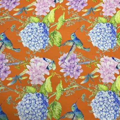 Dolce Gabbana Ortanca Desen Kumaş Orange