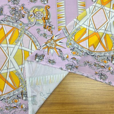 Emilio Pucci Jorjet Krep Kumaş Lila