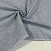 Gri Mavi Saf Pamuk Keten Kumaş